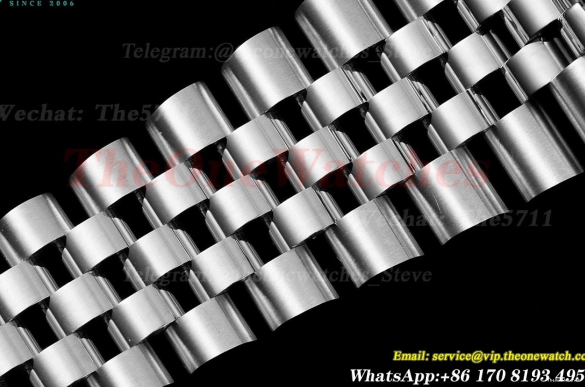 126334 GMF 41mm SS VR3235 Textured Green SS Datejust Dial 0214